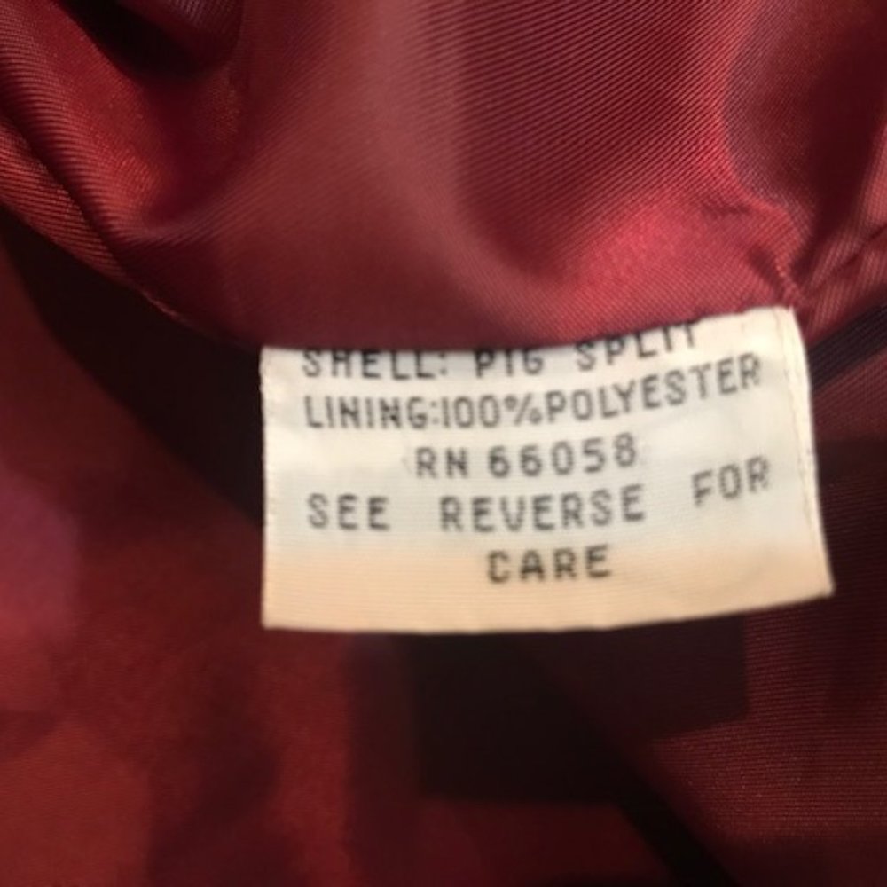 Vtg Rallee Pig Split One Button Blazer Jacket - image 8